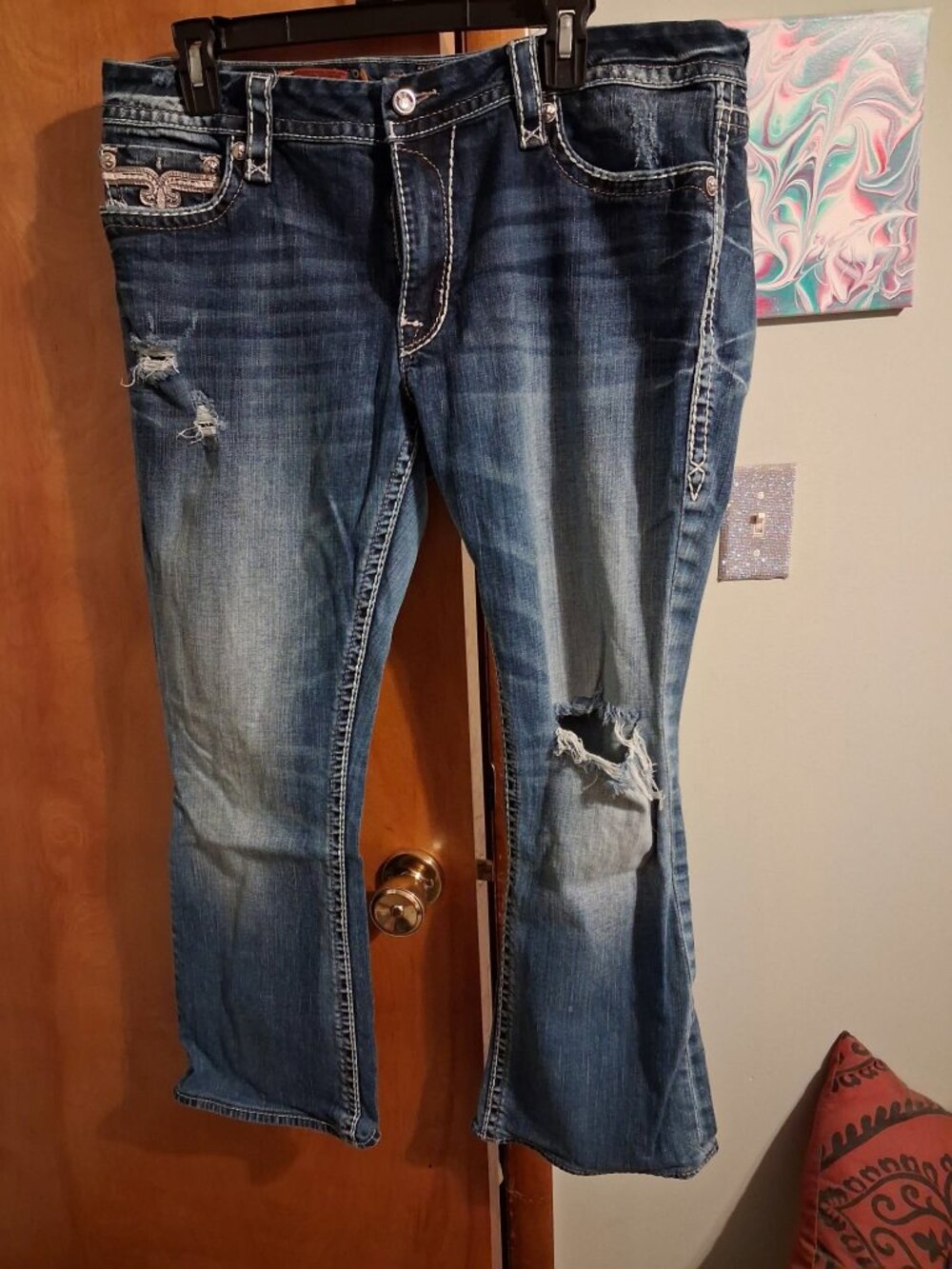 Rock Revival Jeans Size 34 Fay Easy Boot